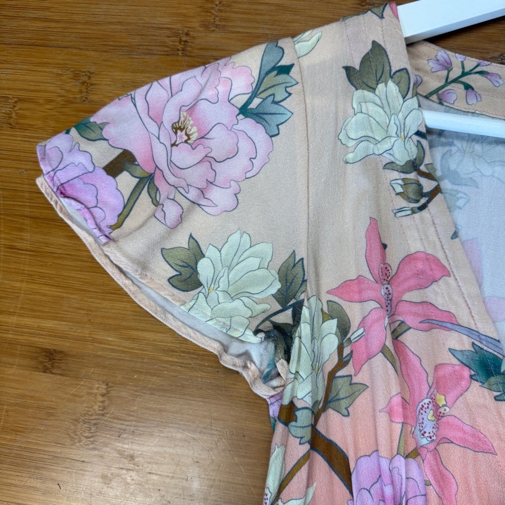 Spell & The Gypsy Womens Mini Dress Boho Floral Size XS Ethereal Festival - Picture 6 of 12